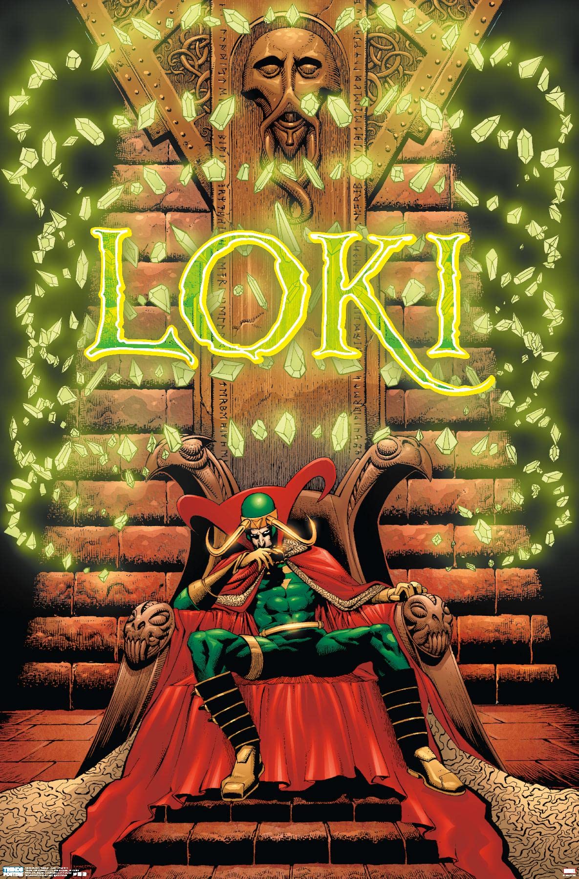 Amazon.com: Trends International Marvel Comics - Loki - Thor #74